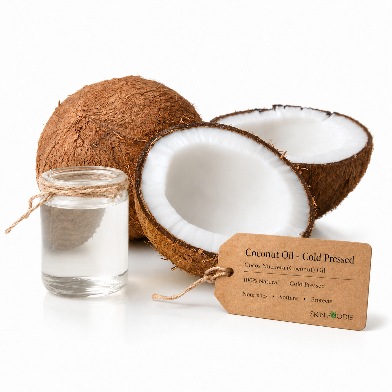 skinfoodie-coconut-oil-skinfood-nigeria Coconut Oil - Cold Pressed - Image 1